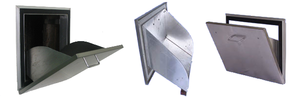 Residential and industrial rubbish hopper