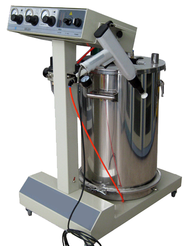 Manual powder spray equipment