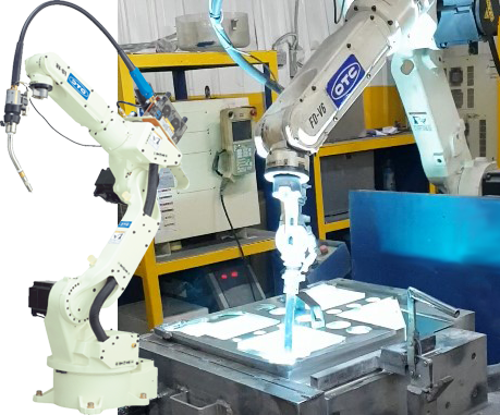 CEI robotic MIG welding equipment